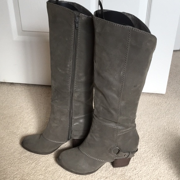 fergalicious gray boots